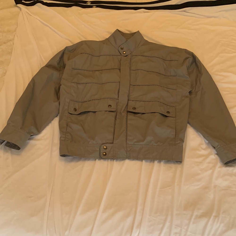Club International jacket P/S, grey . Wind proof. Light weight